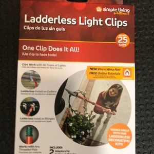 Simple Living Innovations 25ct Light Clips